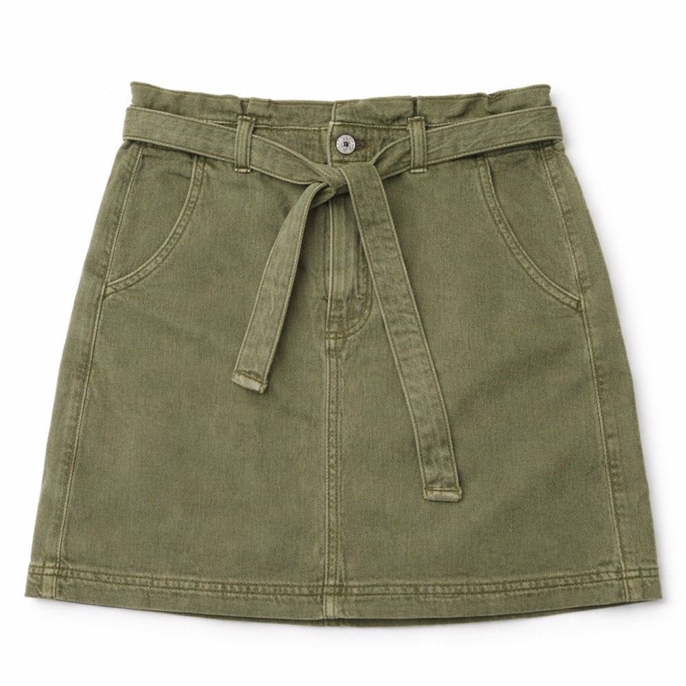 American Eagle Outfitters paper bag waist Skirt